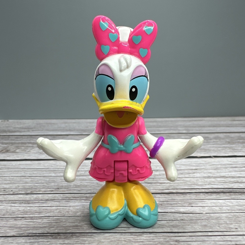 Disney Junior Minnie - Daisy Duck 3 Inch Figure Pink Outfit
